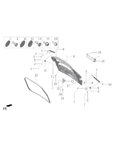 Деталь для Lixiang L7, A01-50000032