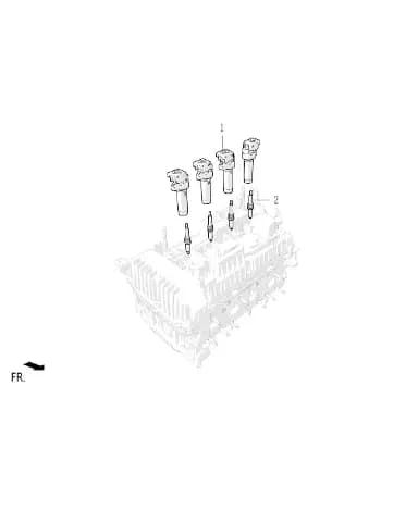 Spark заглушка в сборе для Lixiang L7, E15M-92090001