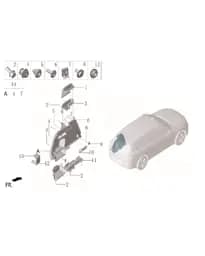 Багажный тяга кольцо в сборе для Lixiang L7, M01-54020218
