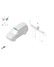 Шестигранный гайка и плоской шайбой в сборе для Lixiang L7, M01-89340006