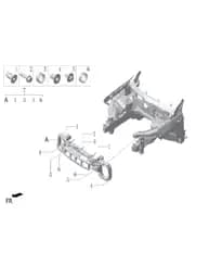 Плоский headed заклепка гайка для Lixiang L7, M01-89372062