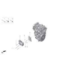 Болт с шестигранным фланцем для Lixiang L7, Q1860855F61