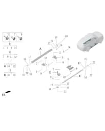 Винт Torx с полукруглой головкой для Lixiang L7, Q215B0820T1F71