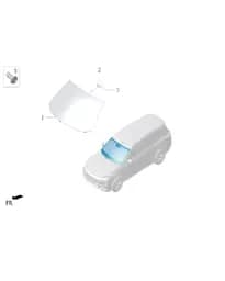 Винты Torx с полукруглой головкой для Lixiang L7, Q215B0512T1F71
