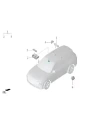 Камера восприятия ряда A в салоне для Lixiang L7, W01-70020019