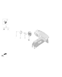 Рулевое колесо экран в сборе для Lixiang L7, W01-70030019