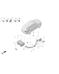 Уплотнительный крышка для communication зарядная розетка для Lixiang L7, X01-21050052