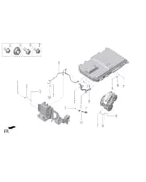 Тяговая батарея масса проводка для Lixiang L7, X01-21050025