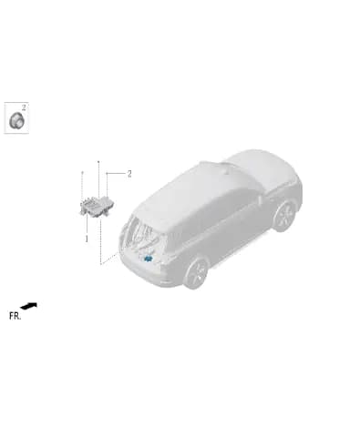 Силовой network контроль модуль для Lixiang L7, X01-37220012