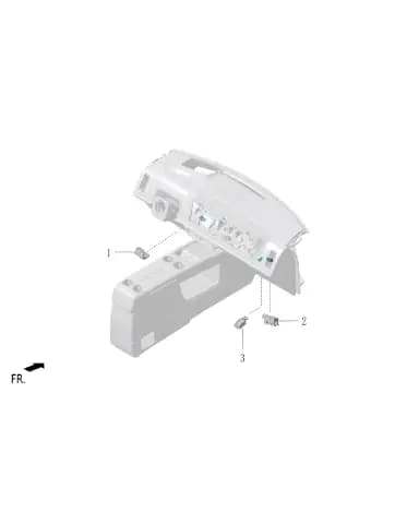 Перчаточный ящик подсветка для Lixiang L7, X01-41040015