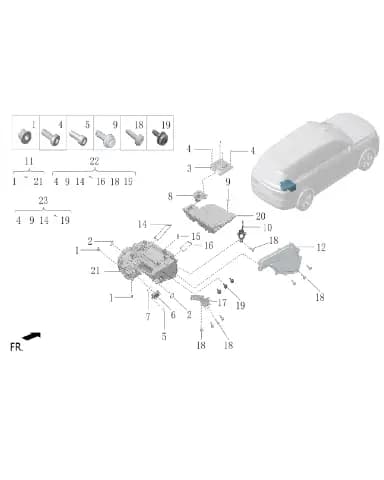 Крышка болт для Lixiang L7, X01-90000023