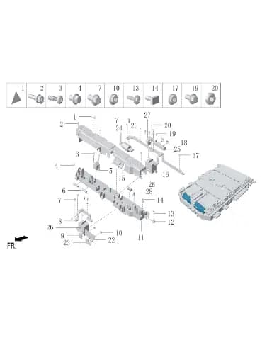 Diverter для Lixiang L7, X01-90000521