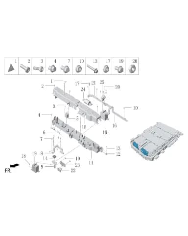 Предохранитель для Lixiang L7, X01-90000749