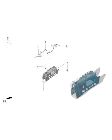 USB жгут для Lixiang L7, X03-70070036