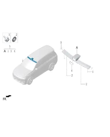 3m лента для Lixiang L7, X03-82090016