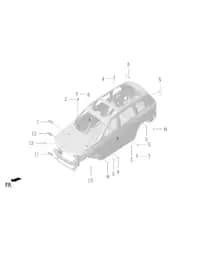 VIN обозначение-1 для Lixiang L7, X03-90000132