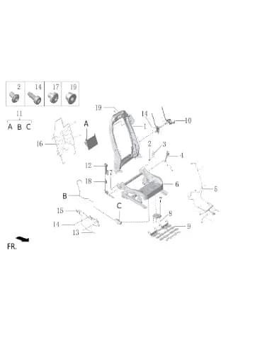 M5*9.5 самонарезающий самонарезающий винты для Lixiang L7, X03-90000256