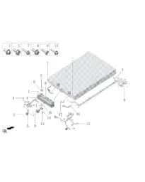 Болт с шестигранным фланцем для Lixiang L7, X03-90000404