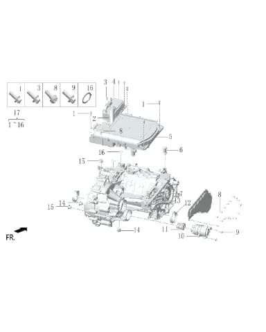 Охлаждение шланг в сборе для Lixiang L7, X03-90000541