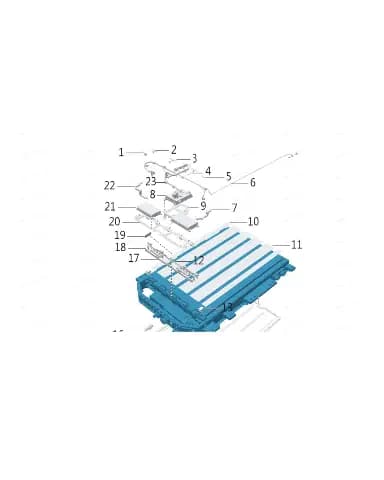 Модуль positive output токовая шина для Lixiang L7, X03-90000636