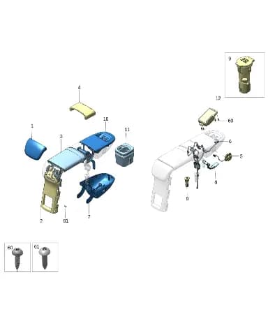 Силовая розетка для Zeekr X, 6600124330