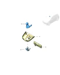 Датчик крышка правой стороны для Zeekr X, 6608046997