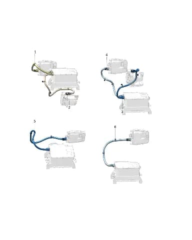 Электрический компрессор elac Жгут проводки для Zeekr X, 6608075837