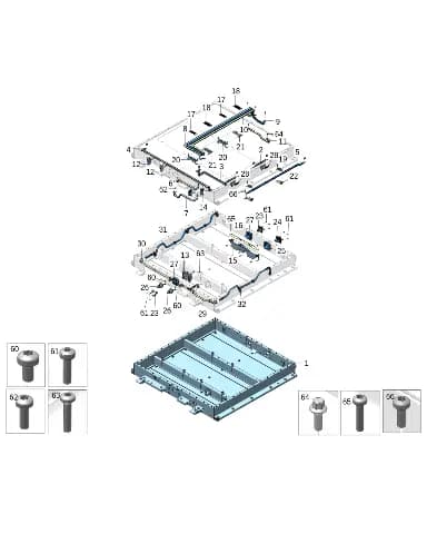 Опора для Zeekr X, 6608084486