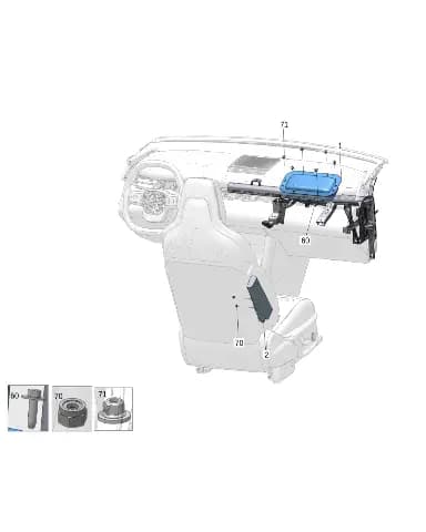 Фланцевый винт M5*16 для Zeekr X, 8888204991
