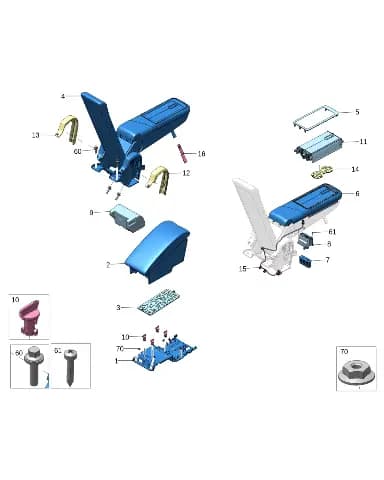 Sems винт M10*35 для Zeekr X, 8888281479