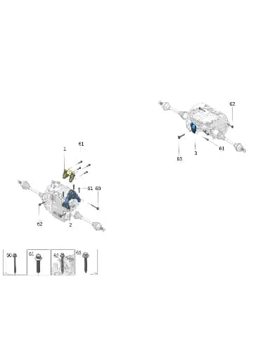 Комбинированный винт M12*120*126,35 для Zeekr X, 8888474728