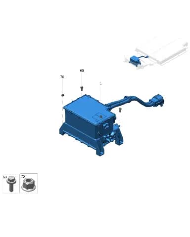 Комбинированный винт M8*24*28 для Zeekr X, 8888660120