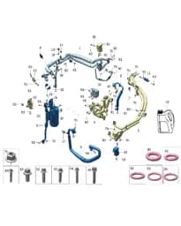 Компрессор exhaust трубка для Zeekr X, 8890248926