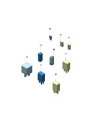Предохранитель micro2 20a для Zeekr X, 8890369607
