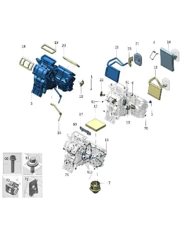 Электрический machinery для Zeekr X, 8891734372