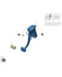 Push тяга клипса для Zeekr X, 8893015135