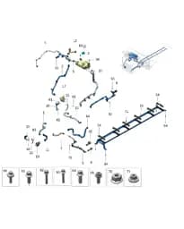 Водяной насос кронштейн для Zeekr X, 8893748101