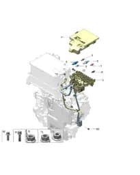 Крышка на блок предохранителей для Zeekr X, 8894442196