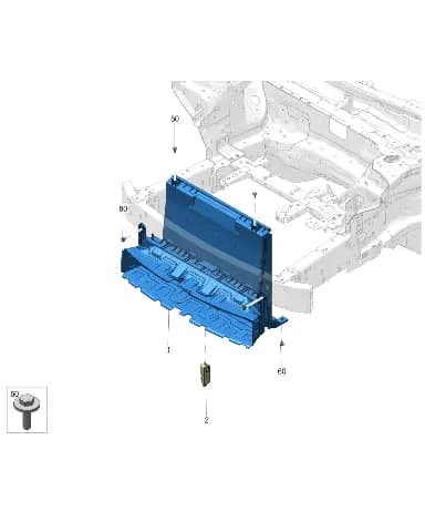 Variable впускной решетка радиатора Электродвигатель для Zeekr X, 8894633644
