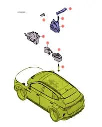 Болт с шестигранным фланцем для BYD Song DM-i 2024, 13910095-00