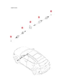 Полуось привода правая передняя в сборе для BYD Song DM-i 2024, 15129812-00