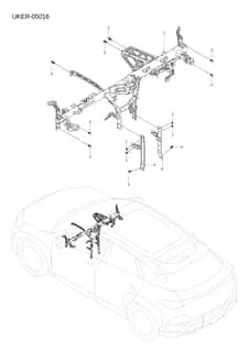 Левый опора тяга в сборе для BYD Sealion 07 EV, 14512554-00