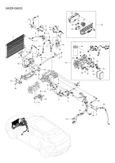 Конденсатор в сборе для BYD Sealion 07 EV, 14965953-00