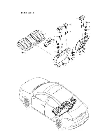 Деталь для BYD Seal 05, 18046586-00
