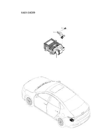 Минусовой жгут батареи I для BYD Seal 05, 14948578-00