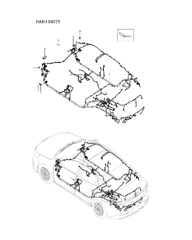 Пол жгут проводки для BYD Seal 05, 14948588-00