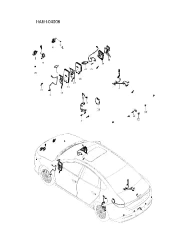 Симулятор звука двигателя для BYD Seal 05, 16059371-00