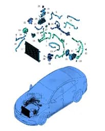 Болт с шестигранным фланцем BYD Han 13819049-00