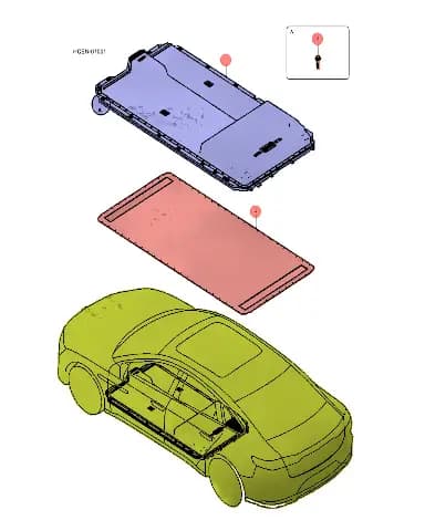 Водозащитный breathable клапан m10p1-p98 черный BYD Han 14176103-00