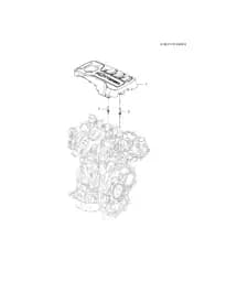 Болт крышки впускного коллектора для Chevrolet Monza, 11588967